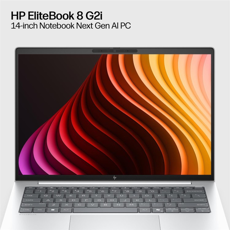 HP EliteBook 8 G2i Next Gen AI PC Intel Core Ultra 7 32GB RAM 512GB SSD 14 Inch windows 11 Pro Laptop