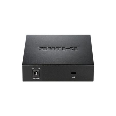 D-Link 5-port 10/100/1000 Gigabit Metal Housing Desktop Switch
