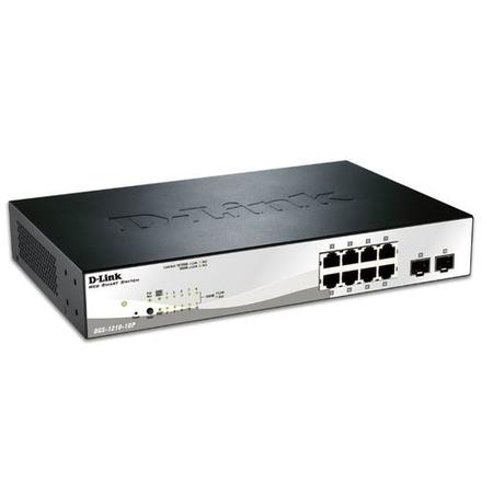 10-Port Gigabit Smart Switch with 2 SFP ports