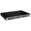 DGS-1210-48 D-Link 48-port 10/100/1G Smart Switch +4 RJ45/SFP