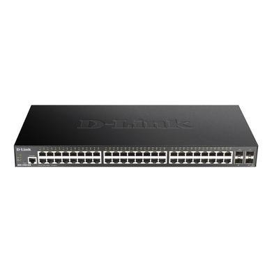 D-Link DGS 1250-52X - Switch - L3 Lite - smart - 48 x 10/100/1000 + 4 x 10 Gigabit SFP+ - rack-mountable