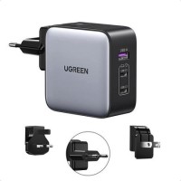 UGreen Nexode 65W USB C Wall Charger for Travel- 3 Ports UGreen Nexode 65W USB C Wall Charger for Travel- 3 Ports