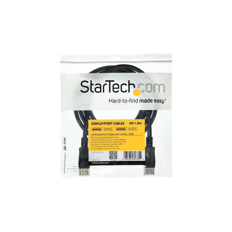 1m DisplayPort Cable - Standard DP to DP - M/M