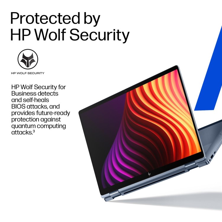 HP EliteBook X Flip G2i Copilot+ PC Intel Core Ultra 7 32GB RAM 512GB SSD 14 Inch Windows 11 Pro Convertible Touchscreen Laptop