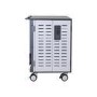 Ergotron DM40-2009-3 Portable Device Management Freestanding Charging Trolley Silver