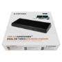 2-Power Dual Display Docking Station 