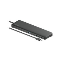 Box Opened 2-POWER USB-C DP1.2 Triple Display Mini Docking Station