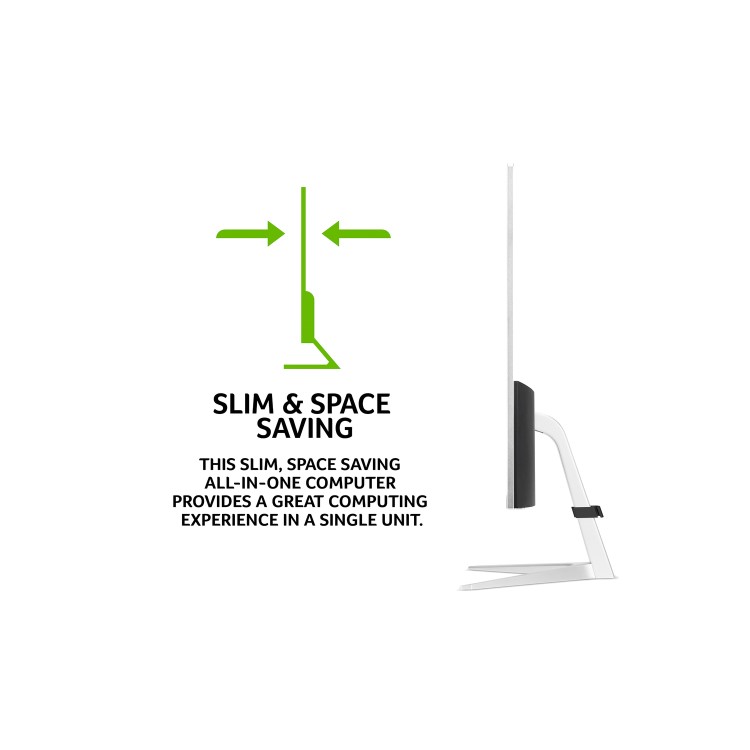 Acer Aspire Core i5-1035G1 8GB 1TB HDD + 128GB SSD 27 Inch Windows 10 All-in-One PC