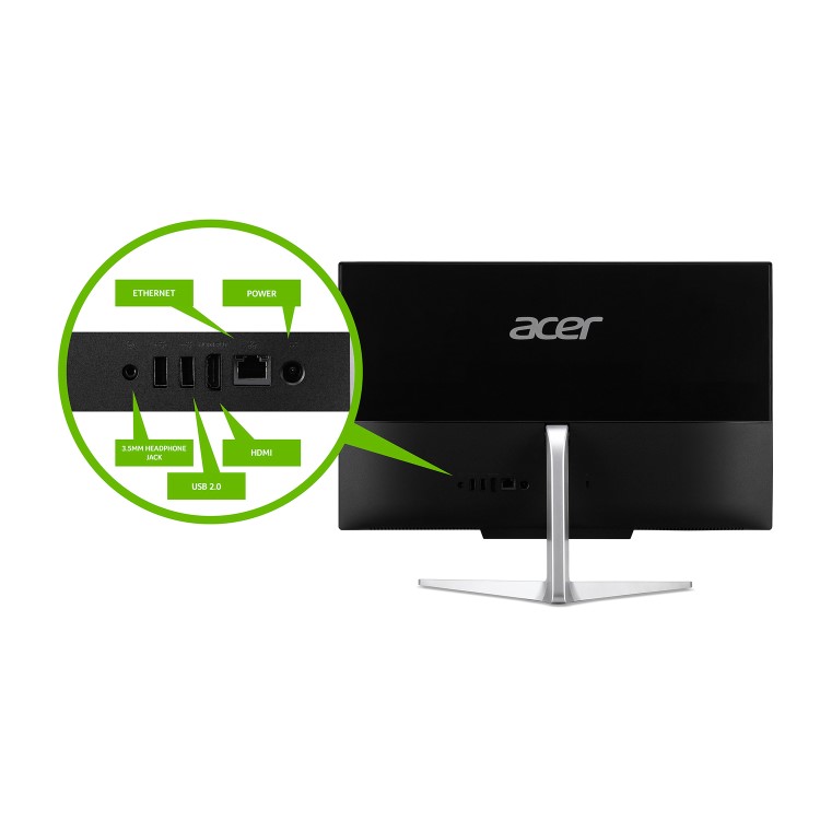 Acer Aspire Intel Core i5-1035G1 8GB 1TB HDD 21.5 Inch Windows 10 All-in-One PC