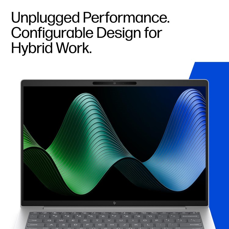 HP EliteBook 6 G2q Next Gen AI Copilot+ PC Snapdragon 16GB RAM 512GB SSD 14 Inch Windows 11 Pro Laptop