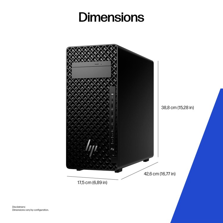 HP Z2 Tower G1i Intel Core Ultra 7 270K Plus 32GB RAM 1TB SSD RTX Pro 2000 Blackwell Windows 11 Pro Workstation PC