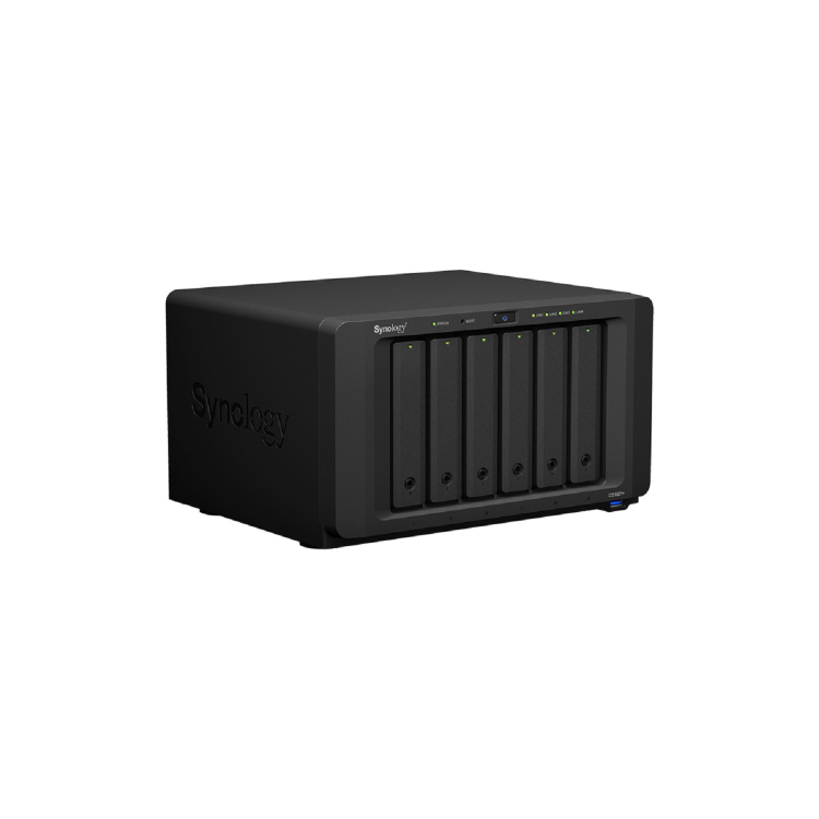 Synology DiskStation DS1621+ 4GB RAM with 36TB Installed Storage 6 Bay SATA Desktop NAS Storage