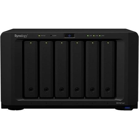 Synology DS1621xs+ DiskStation 6 Bay 8GB Diskless Desktop NAS