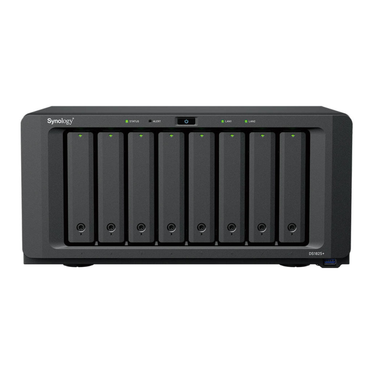 Synology DS1825+ 8GB RAM 8 Bay SATA Desktop NAS Expansion Enclosure