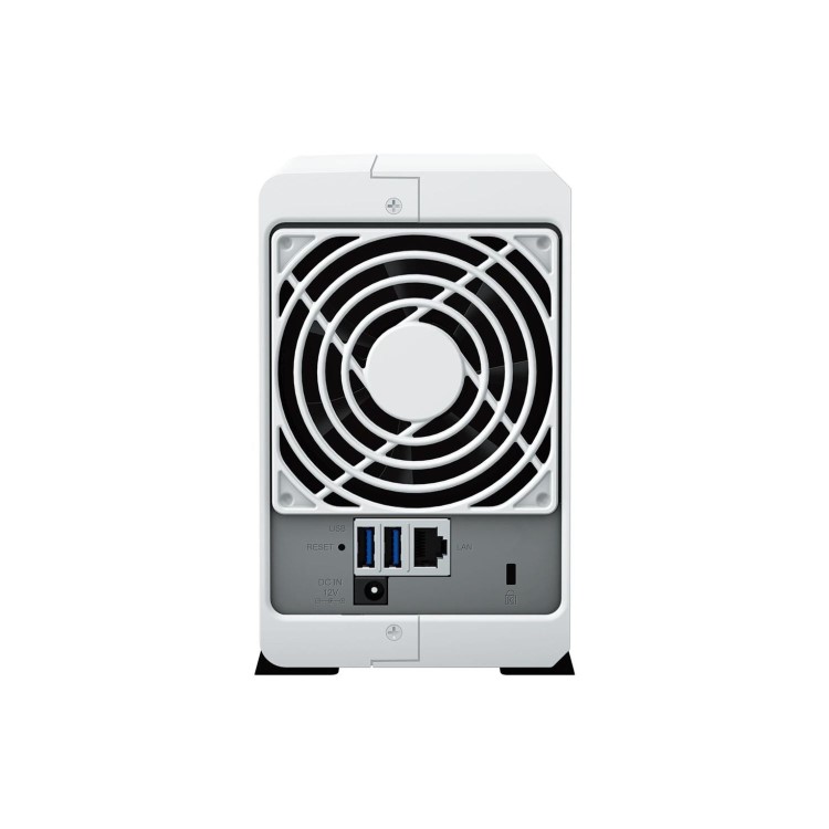 Refurbished Synology DiskStation DS223J 1GB RAM with 12TB Installed Storage 2 Bay SATA Desktop NAS