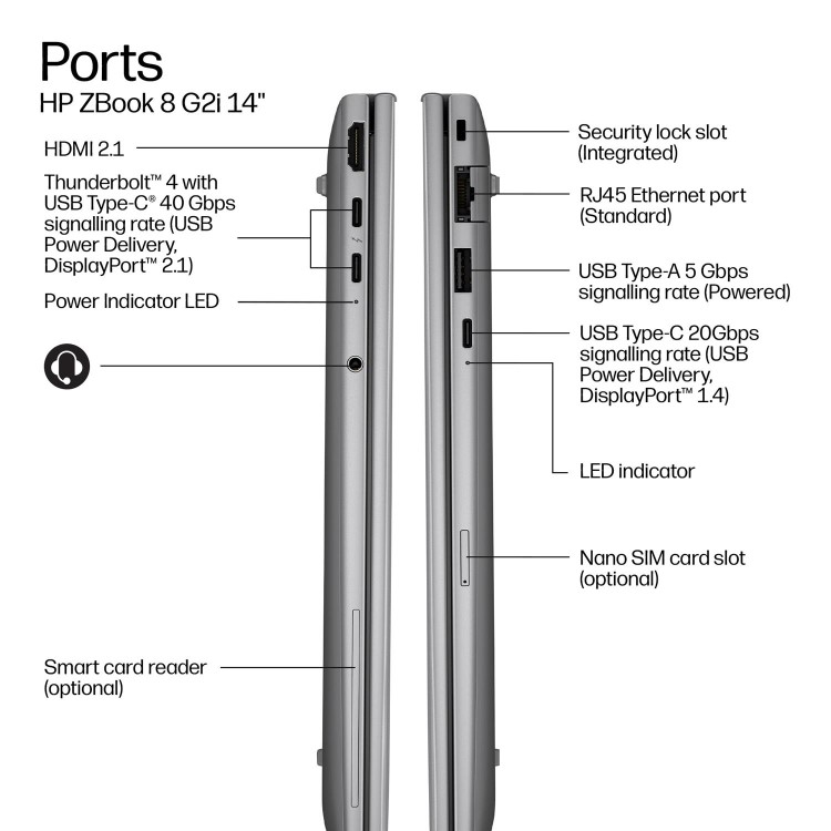 HP ZBook 8 G2i Laptop