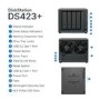 Synology DiskStation DS423+ 2GB RAM with 16TB Installed Storage 4 Bay SATA Desktop NAS Storage