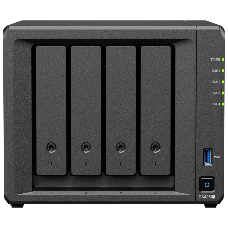 Synology DS425+ 4-Bay 32TB HAT3310 Plus Hard Drive NAS