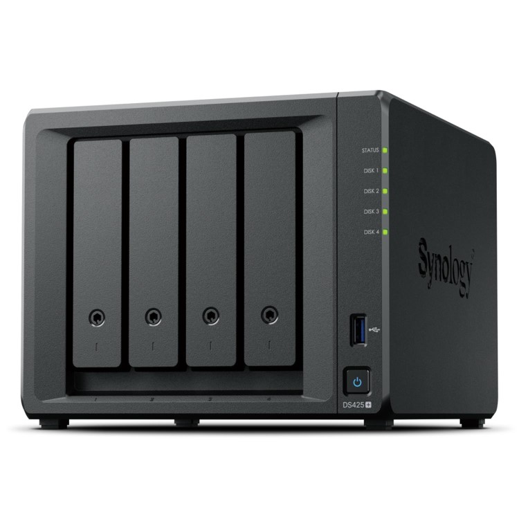 Synology DS425+ 2GB RAM 4 Bay SATA Desktop NAS Expansion Enclosure
