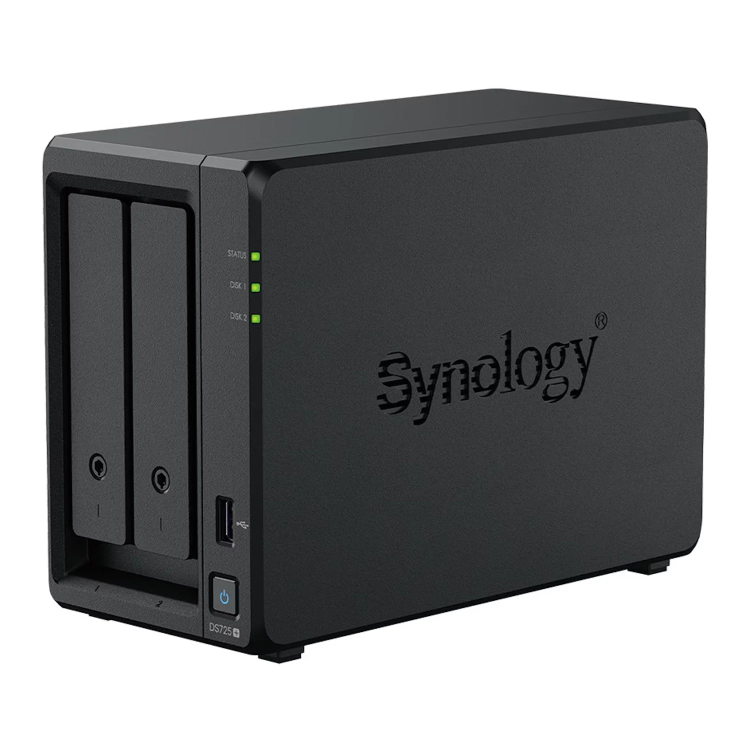 Synology DS725+ 2GB RAM 2 Bay SATA Desktop NAS Expansion Enclosure
