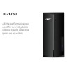 Acer Aspire TC-1760 Intel Core i3-12100 8GB 2TB HDD Windows 11 Home Desktop PC