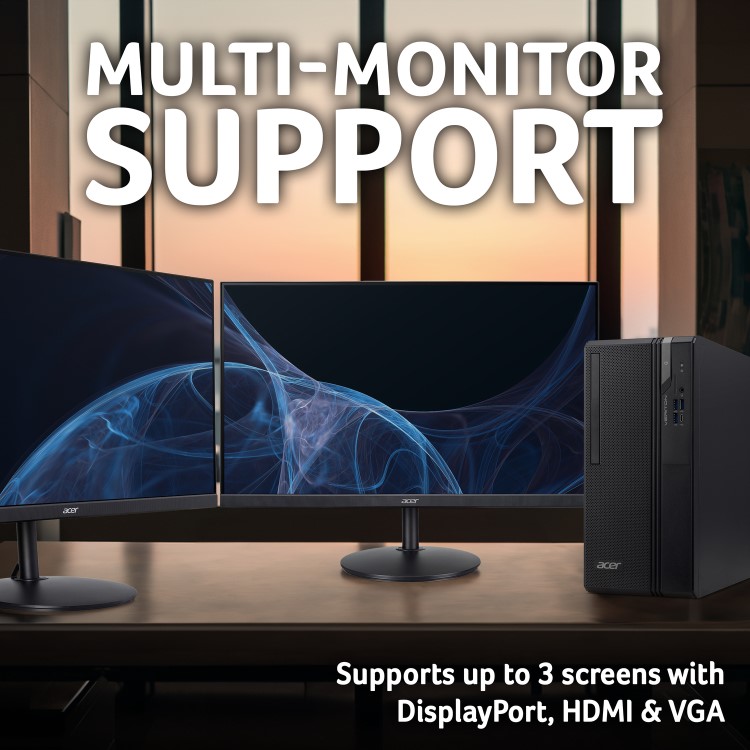 Acer Veriton 2000 Mid Tower Intel Core i7 14700 16GB RAM 512GB SSD Windows 11 Pro Desktop PC