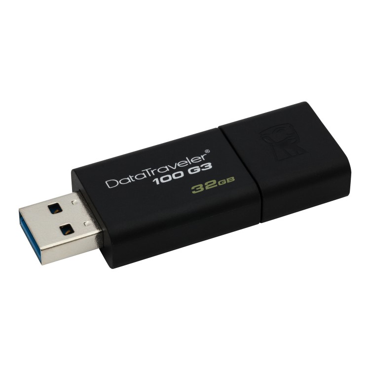 Kingston DataTraveler 100 G3 32GB USB 3.0 Flash Drive