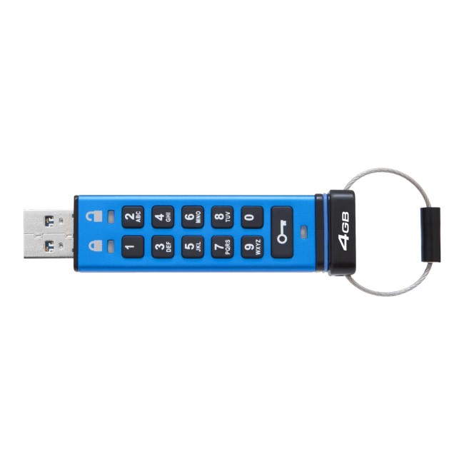 Kingston DataTraveler 2000 Encrypted 4GB USB 3.0 Flash Drive