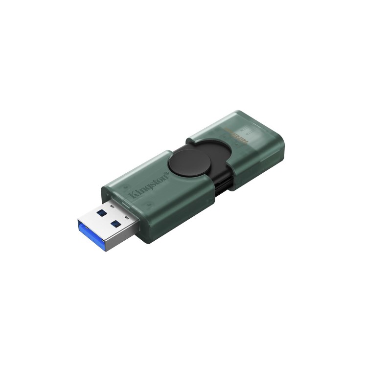 Kingston DataTraveler 128GB Duo USB-A + USB-C 3.2 Flash Drive