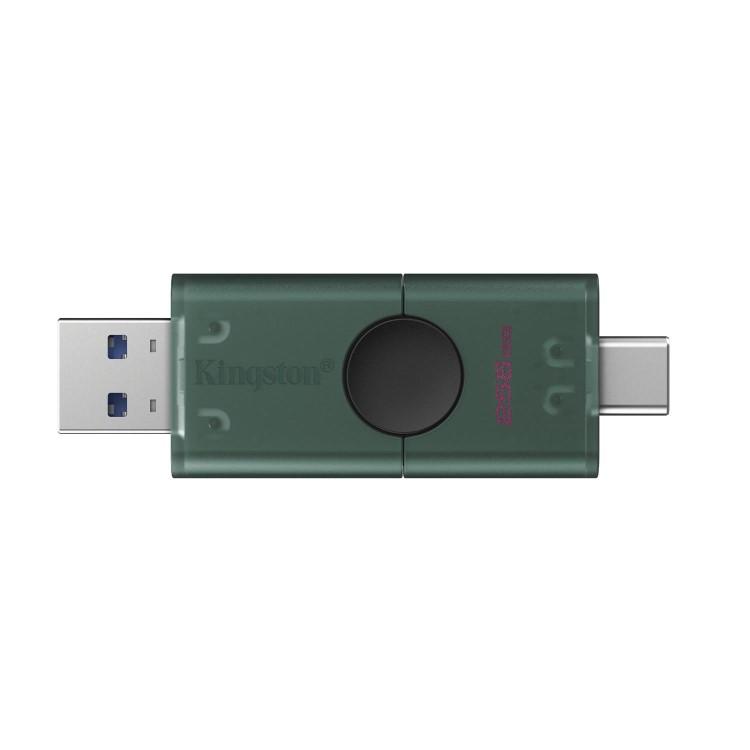 Kingston DataTraveler 256GB Duo USB-A + USB-C 3.2 Flash Drive