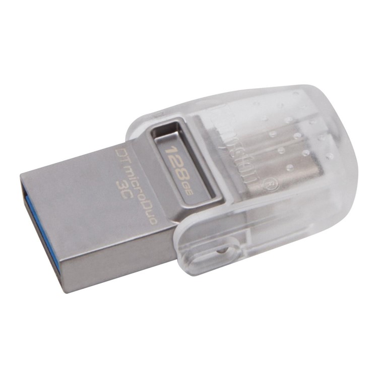 Kingston DataTraveler MicroDuo 128GB USB Type C Flash Drive