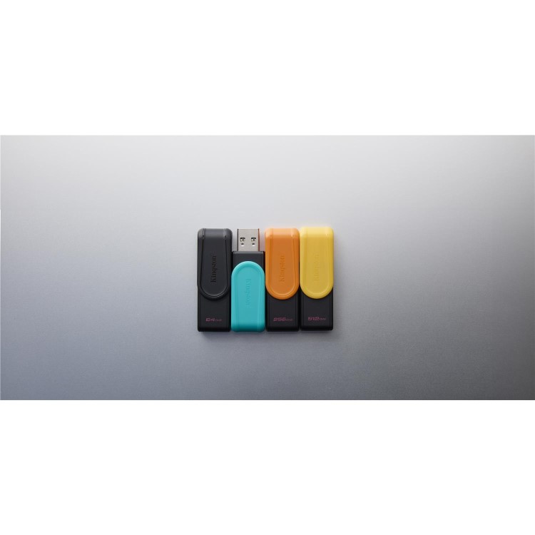 Kingston DataTraveler Exodia S 128GB Portable USB 3.2 Flash Drive