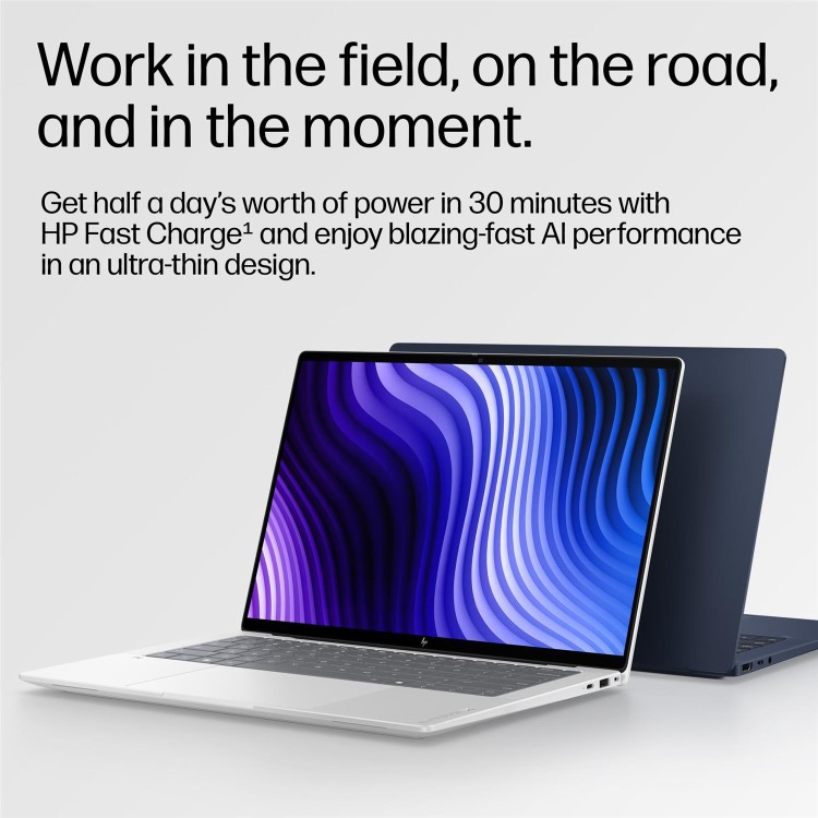 HP EliteBook X G2q Copilot+ PC Qualcomm Snapdragon 32GB RAM 512GB SSD 14 Inch Windows 11 Pro Laptop