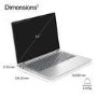 HP ProBook 4 G2i 14 AI PC Intel Core 5 16GB RAM 512GB SSD 14 Inch Windows 11 Pro Laptop