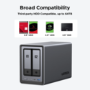 UGREEN NASync DXP2800 8GB RAM 2 Bay SATA Desktop NAS Expansion Enclosure