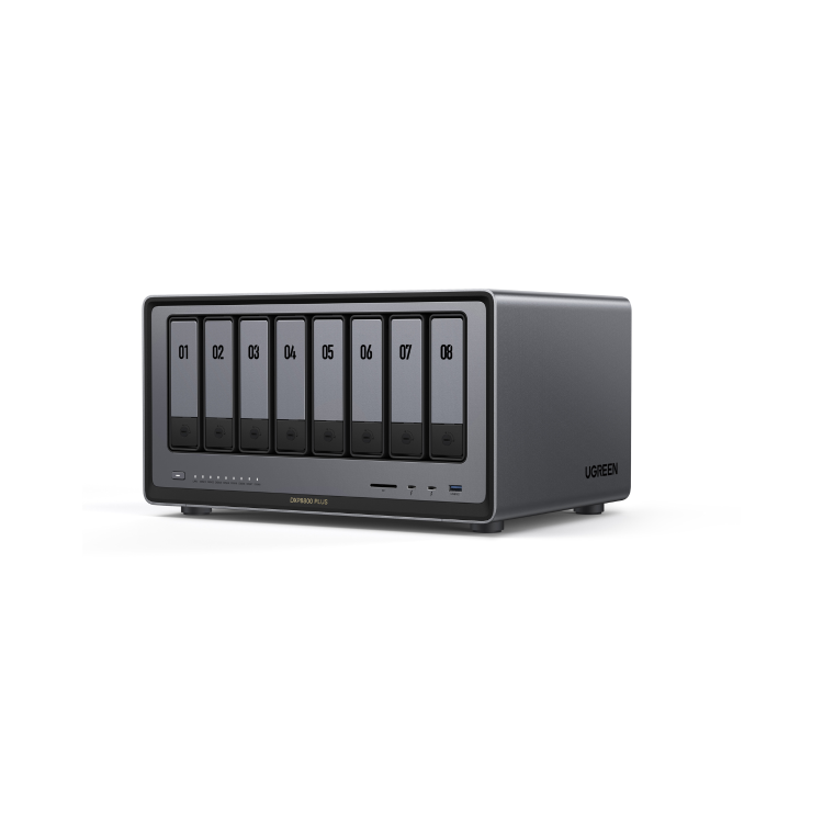 UGREEN NASync DXP8800 Pro 8GB RAM 8 Bay SATA Desktop NAS Expansion Enclosure