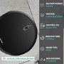 Lenovo E1 Robot Vacuum Cleaner and Mop - 1600Pa Suction - Black