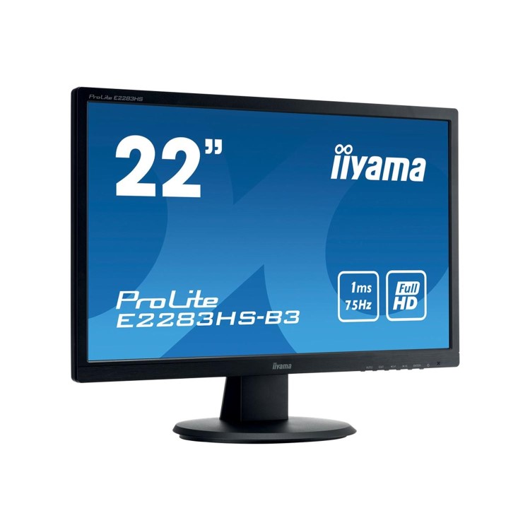 iiyama ProLite E2283HS-B3 21.5" Full HD Monitor 