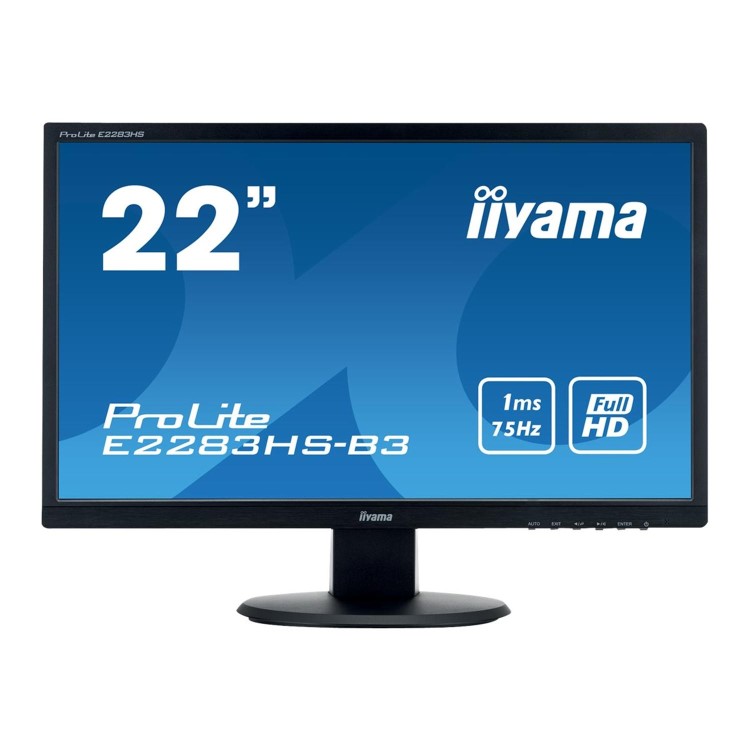 iiyama ProLite E2283HS-B3 21.5" Full HD Monitor 