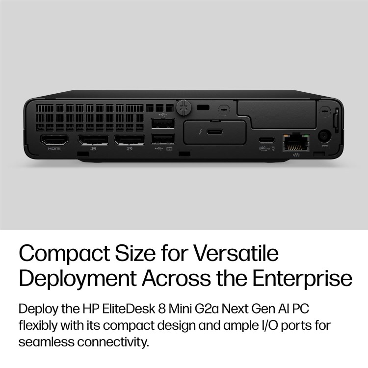 HP EliteDesk 8 G2a AMD Ryzen AI 7 445 16GB RAM 512GB SSD Windows 11 Pro Mini PC