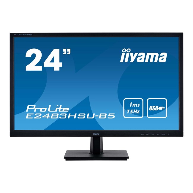iiyama ProLite E2483HSU-B5 24" Full HD Monitor
