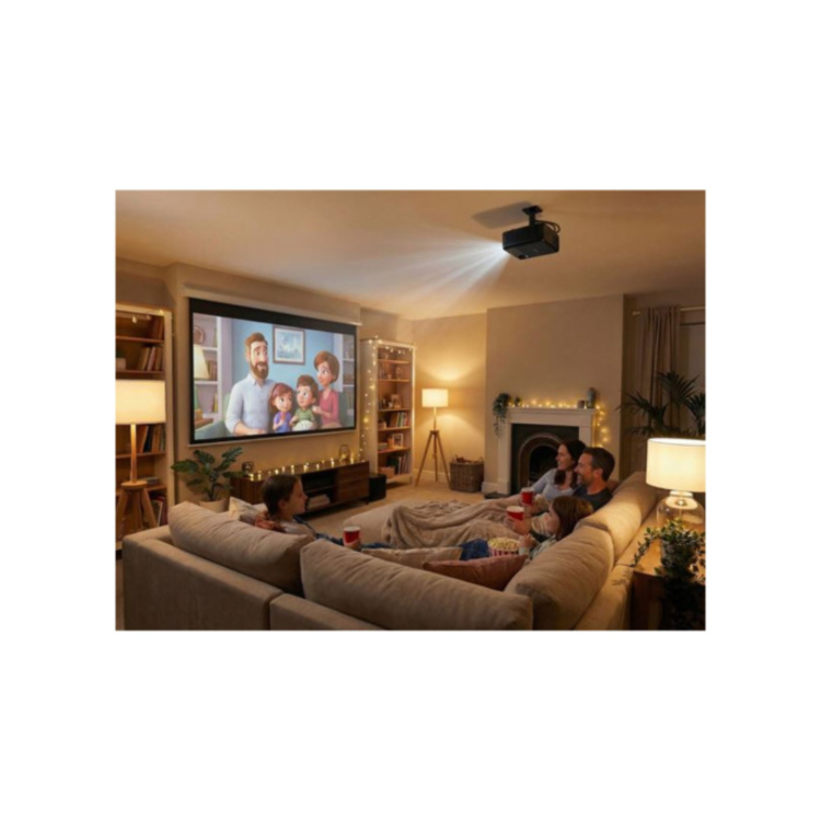 Optoma HZ147X 4000 Lumens Full HD Duracore 3D Laser Projector with Speakers
