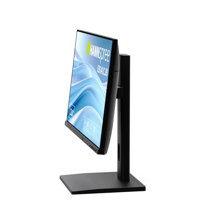 Hannspree EB241CJB 24" TN Full HD USB-C Eye-Care Ambient Light Sensor Height-Adjustable Hybri Monitor