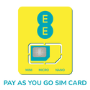 EE Pay As You Go Sim Card Trio