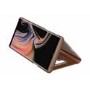 Note 9 Clear View Standing Cover - Brown