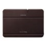 Samsung Clip-on Leather Case for Galaxy Note 10.1 Amber Brown