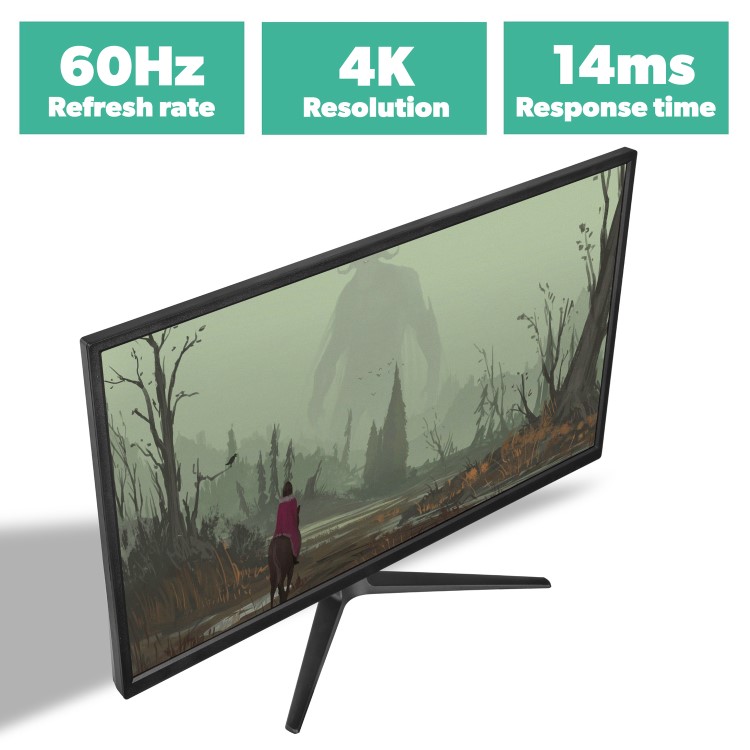 electriQ 27" IPS 4K UHD 60Hz Monitor 