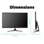 electriQ 27" IPS 4K UHD 60Hz Monitor 