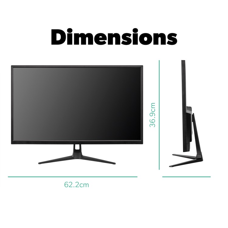 electriQ 27" IPS 4K UHD 60Hz Monitor 