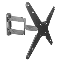 Refurbished electriQ Multi-Action Articulating TV Wall Bracket for TVs up to 55" with VESA up to 400 x 400mm and 35kg Load Refurbished electriQ Multi-Action Articulating TV Wall Bracket for TVs up to 55" with VESA up to 400 x 400mm and 35kg Load